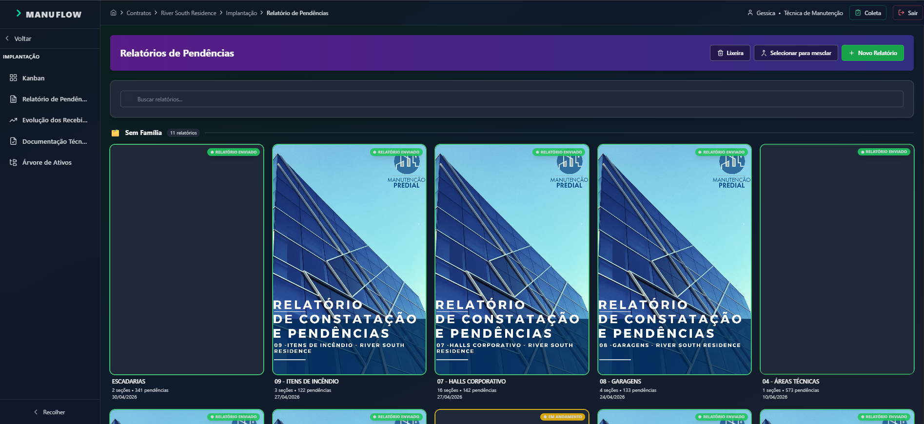 Relatórios Fotográficos